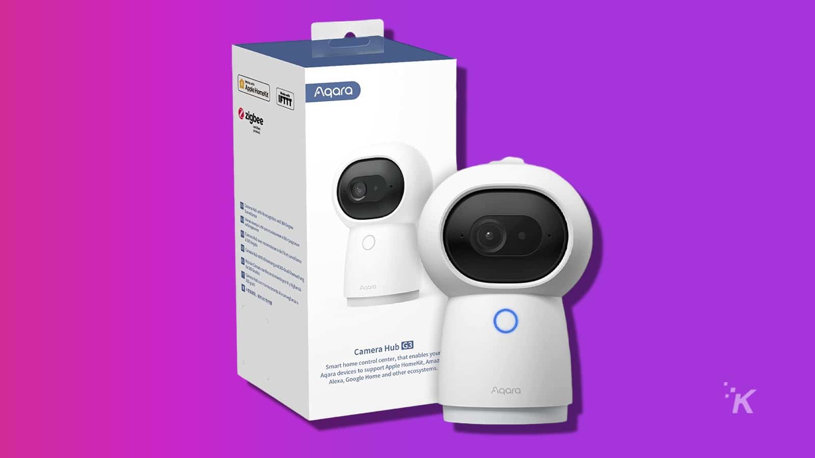 The Aqara Camera Hub G3 is a smart camera with features galore