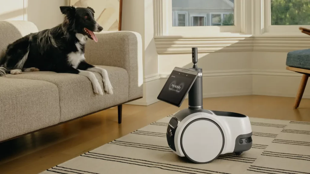 astro robot pet detection