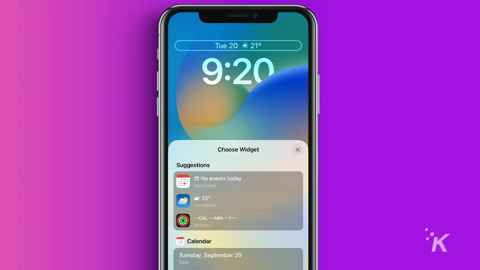 Ios 16 widgets