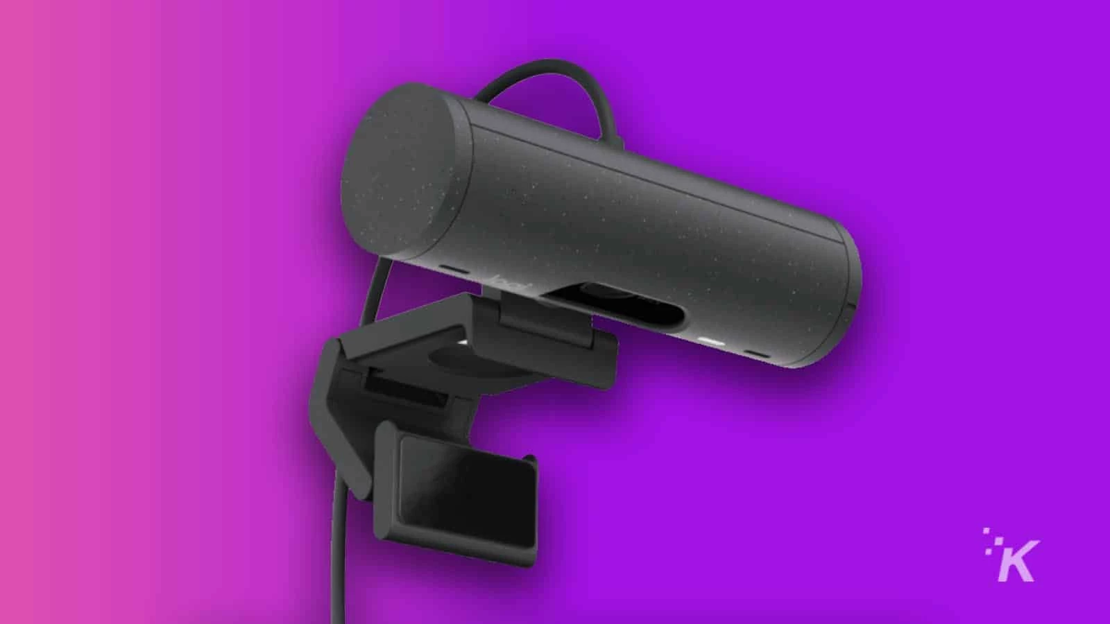 logitech brio 500 webcam looking down