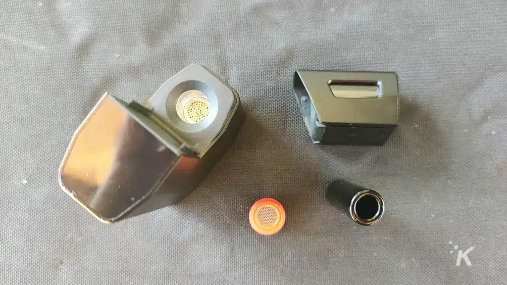 utillian 620 vaporizer showing internals