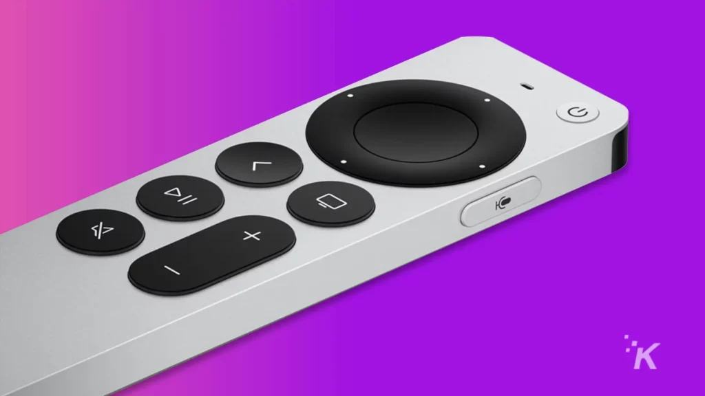 Apple tv remote