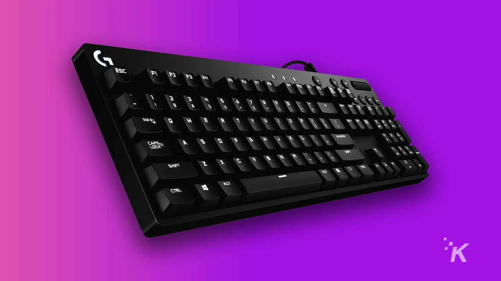 Logitech G610 mechanical keyboard