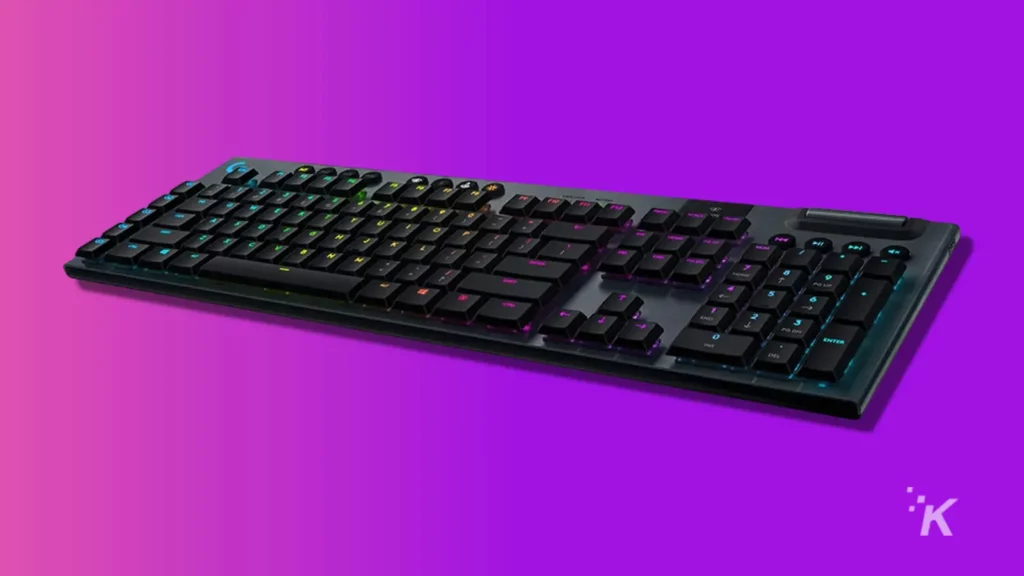 logitech g915 lightspeed keyboard kt background