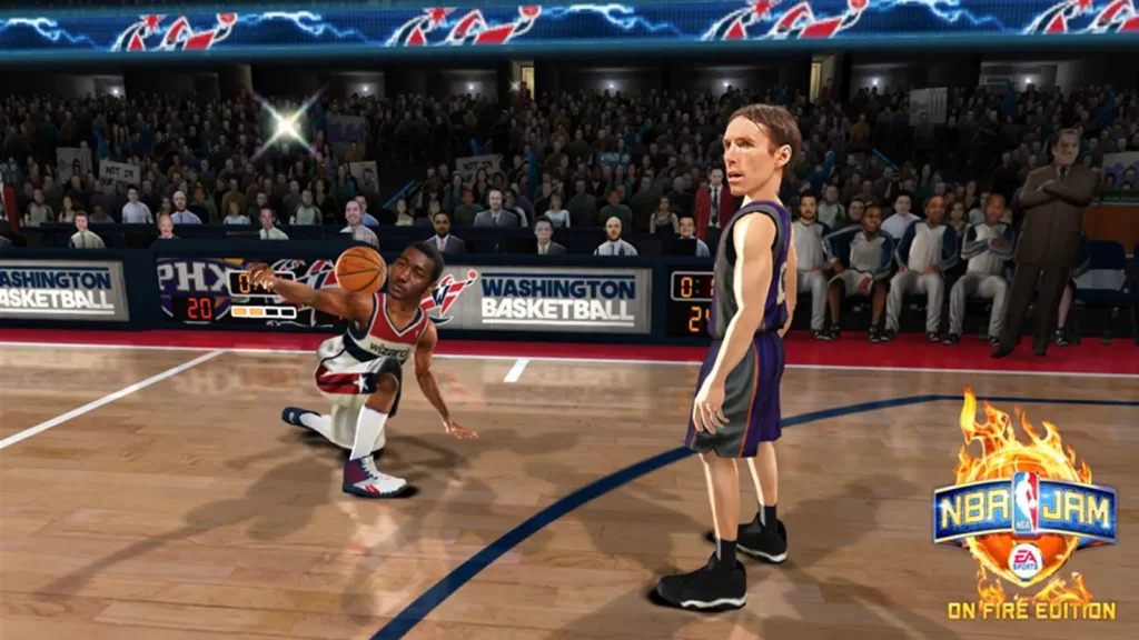 Nba jam on fire edition gameplay