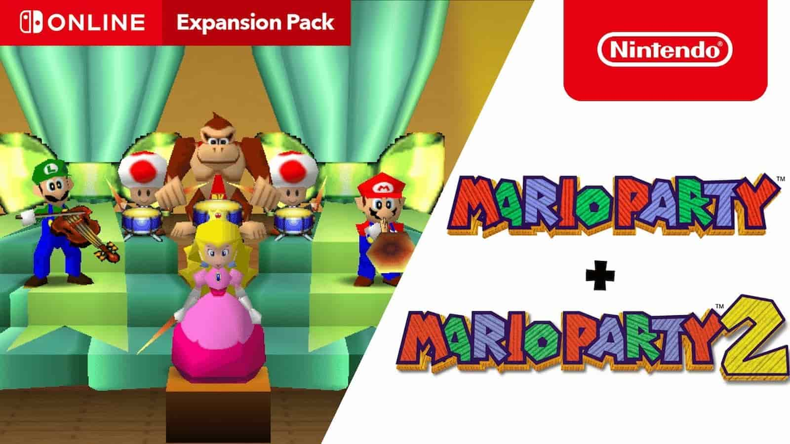 image of nintendo switch online adding mario party games