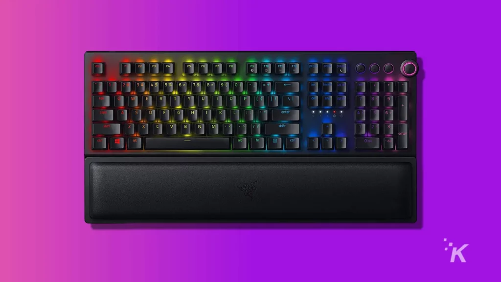 razer black widow v3 pro kt background