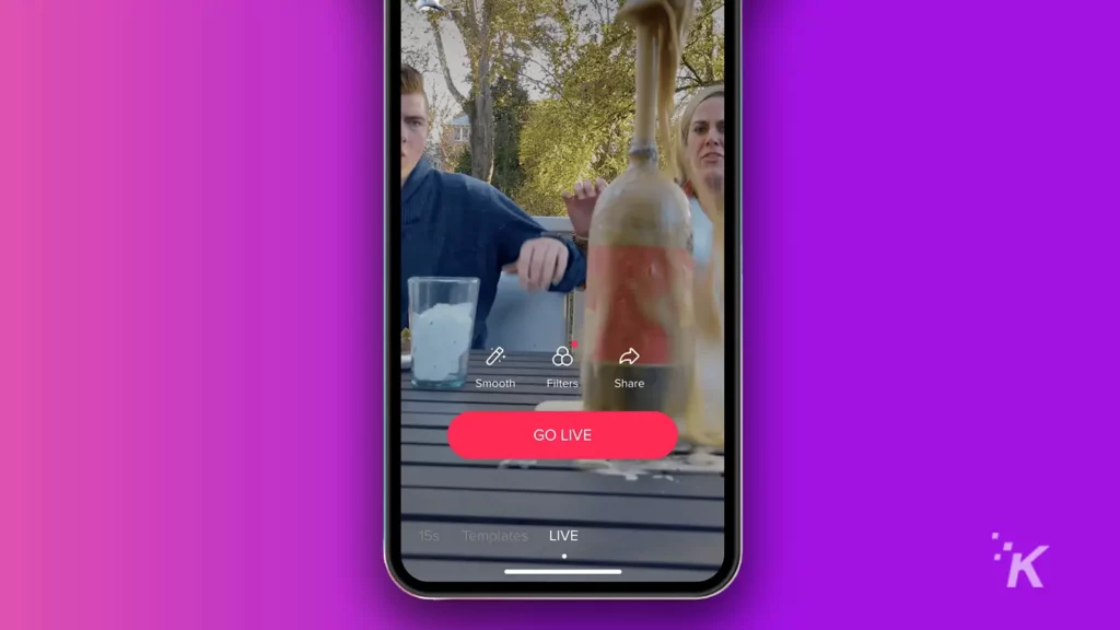 tiktok go live feature