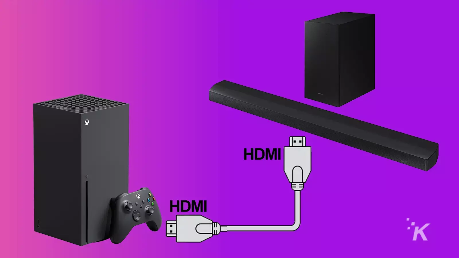 xbox series s connect to soundbar