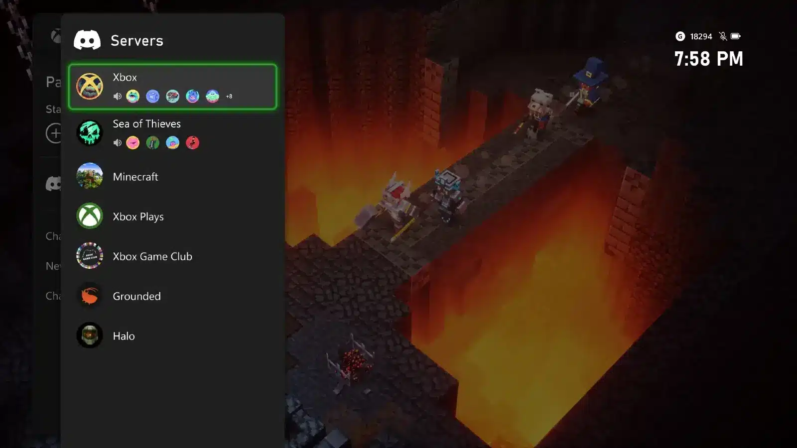 discord servers on xbox console