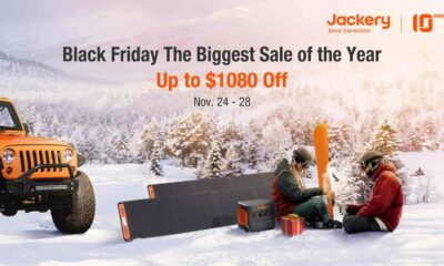 jackery black friday 2022 sales poster