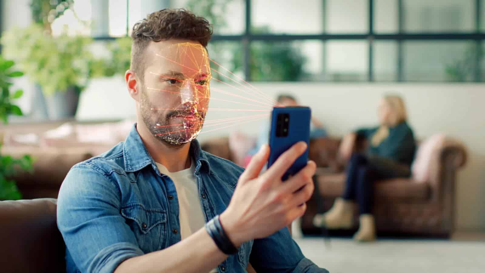 facial recognition on phone