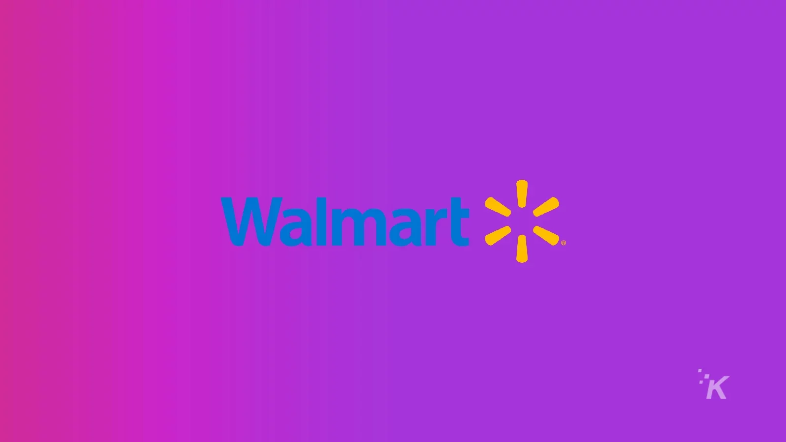 walmart bf logo on a purple background