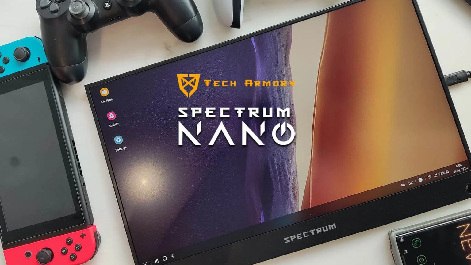 The Spectrum Nano is a vibrant, versatile portable 4K display