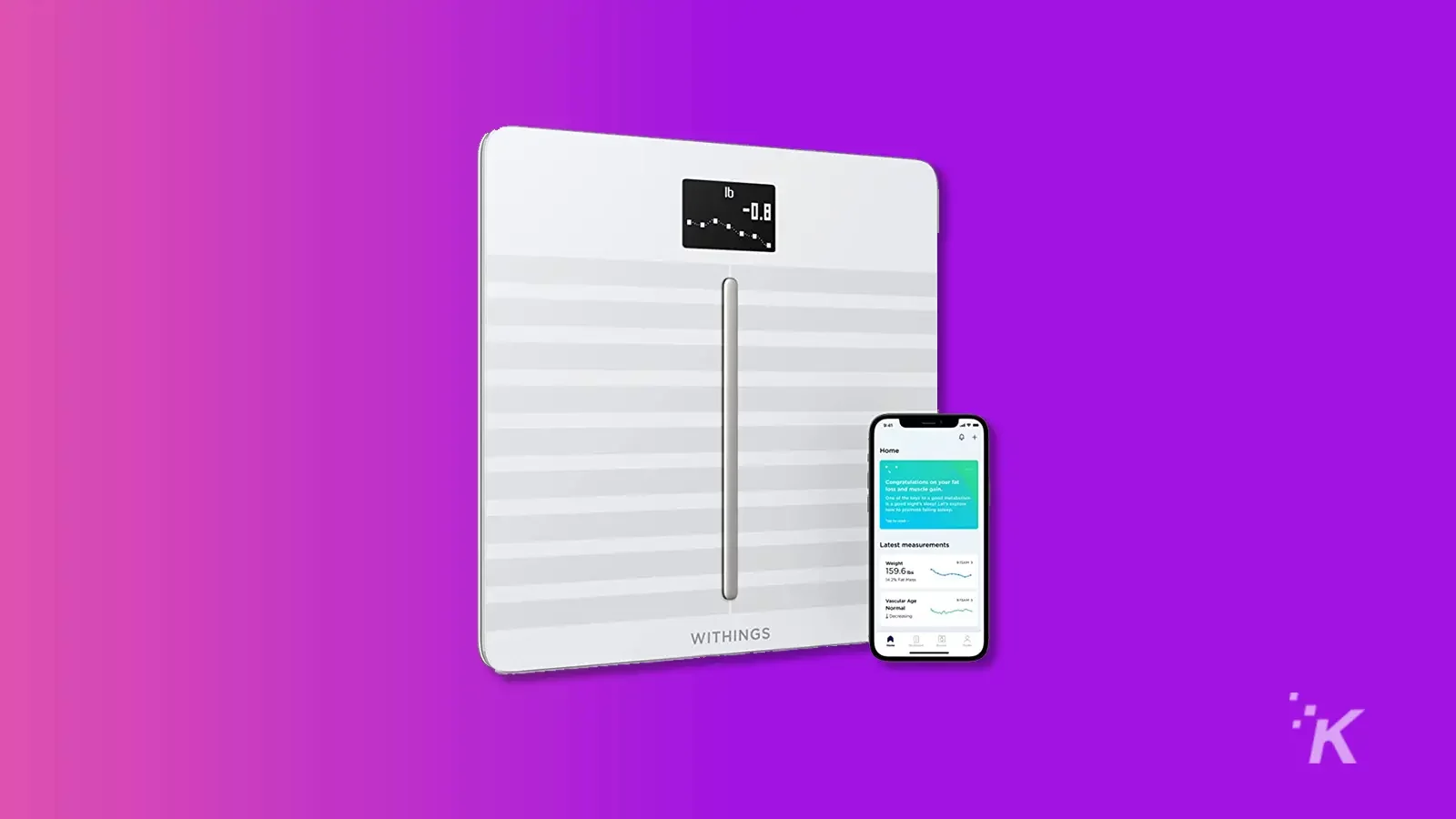 Withings Body Cardio Smart Scale