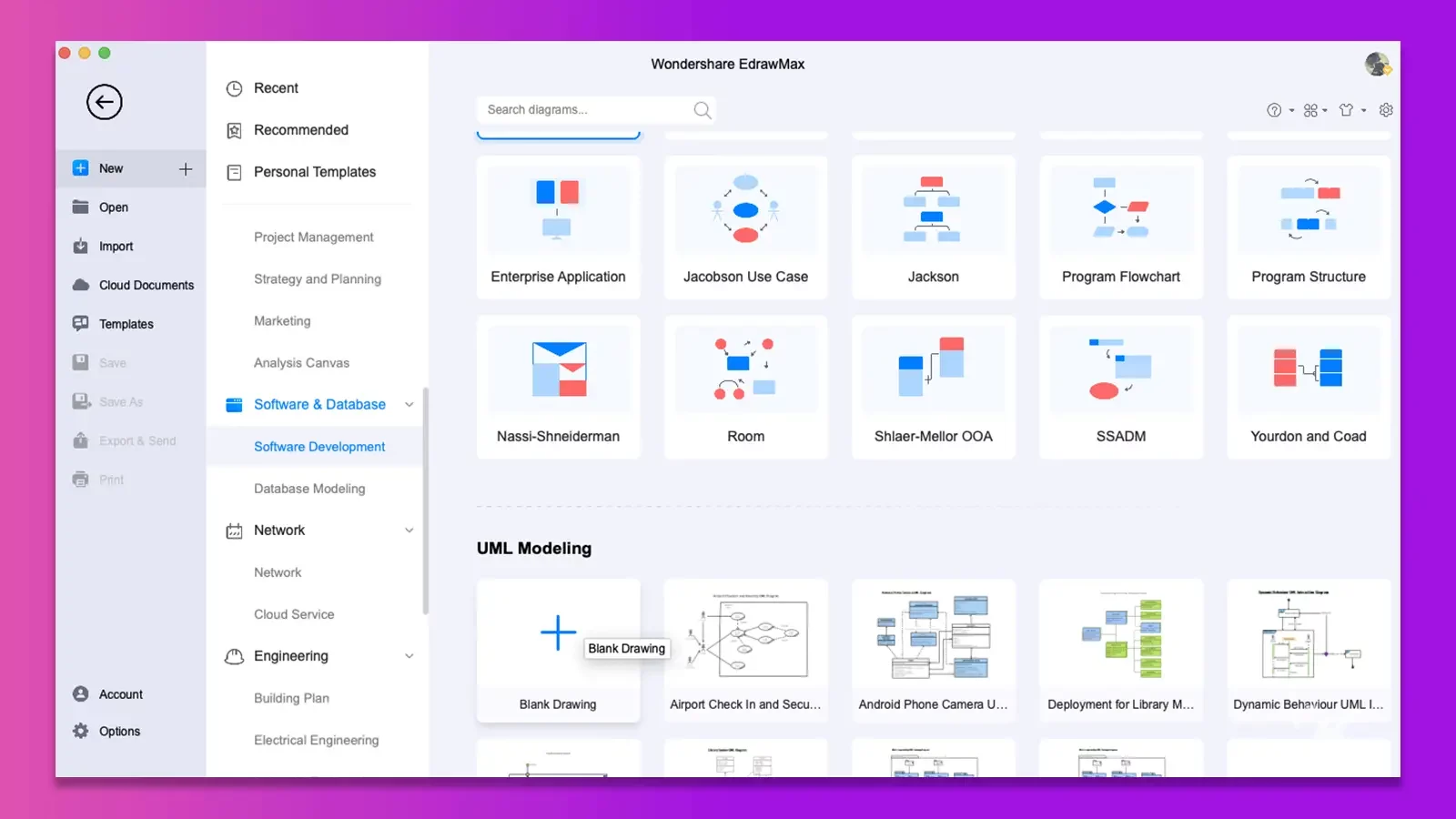 Wondershare EdrawMax Software Development