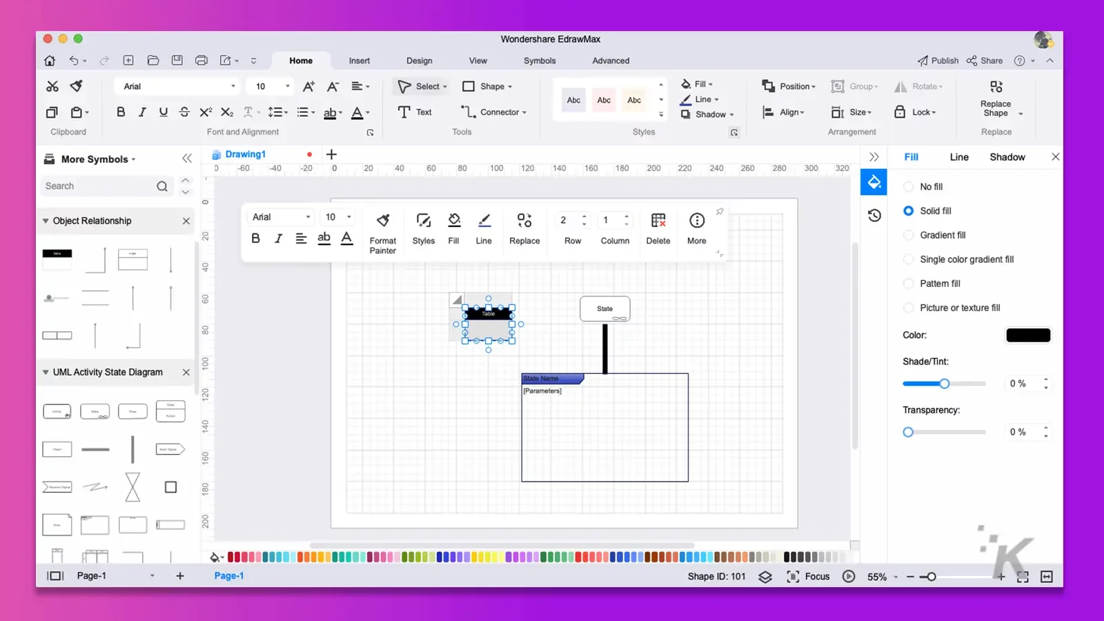 Wondershare EdrawMax Software Development drawing