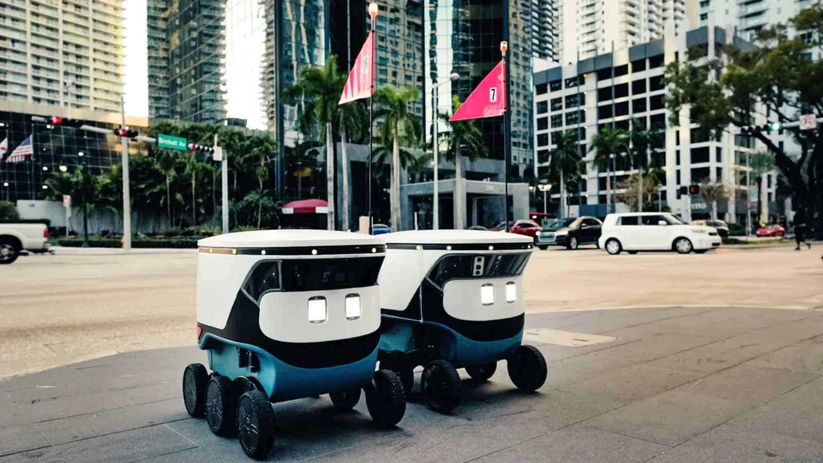 cartken delivery robots for uber eats