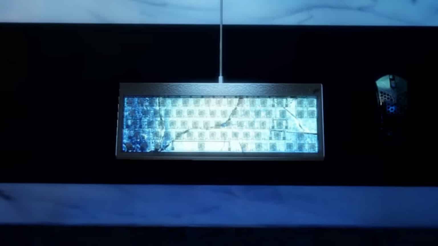 Finalmouse s latest keyboard is basically a mini tv for your hands
