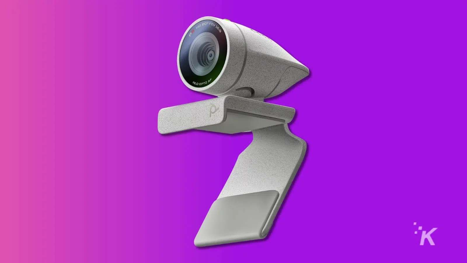 poly p5 webcam on purple background