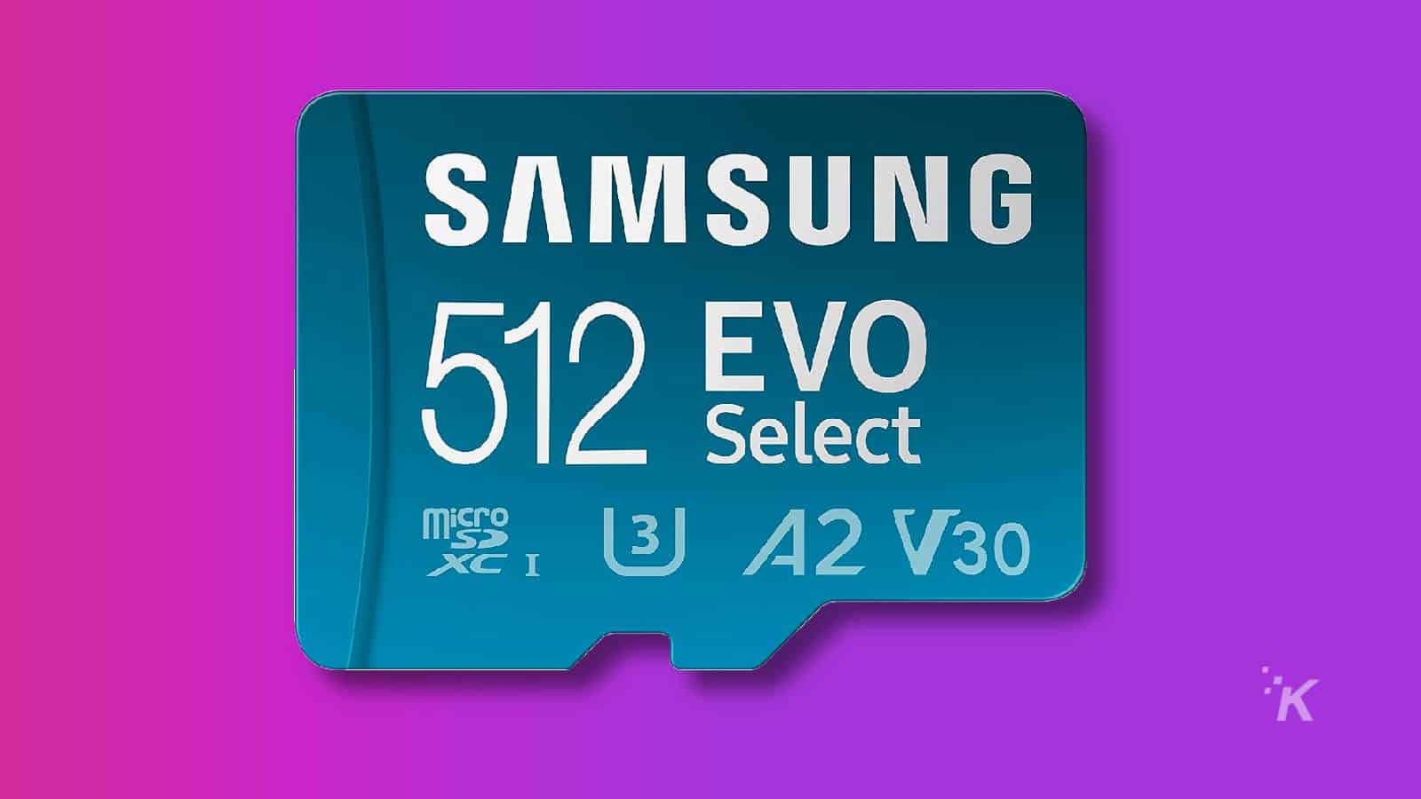 Samsung 512gb memory on sale card