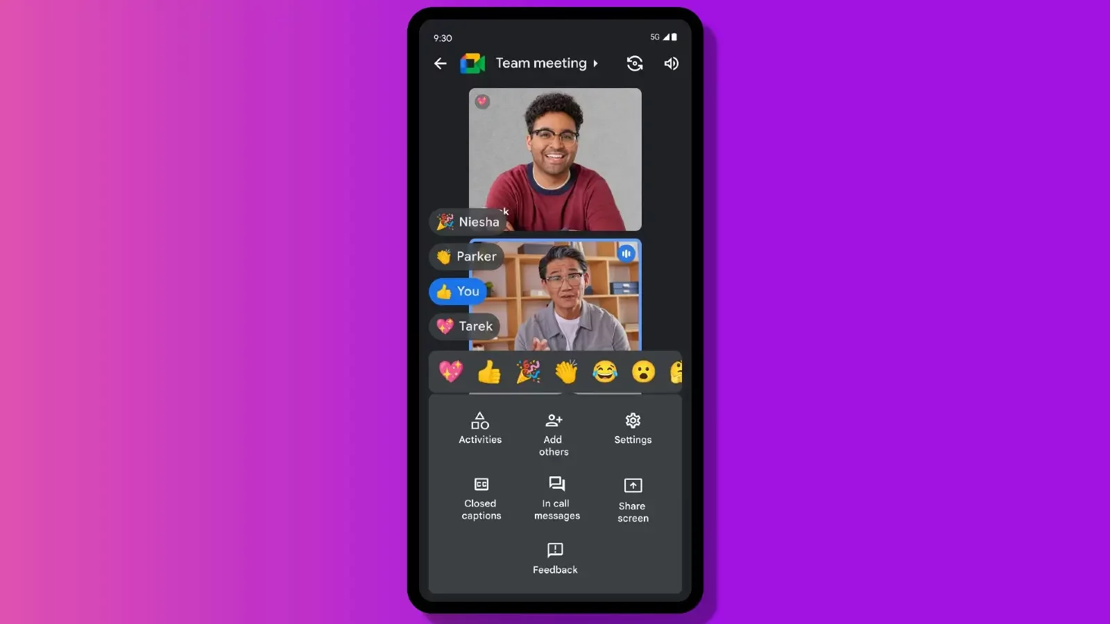Google Meet adds emoji reactions for meetings - Akibia
