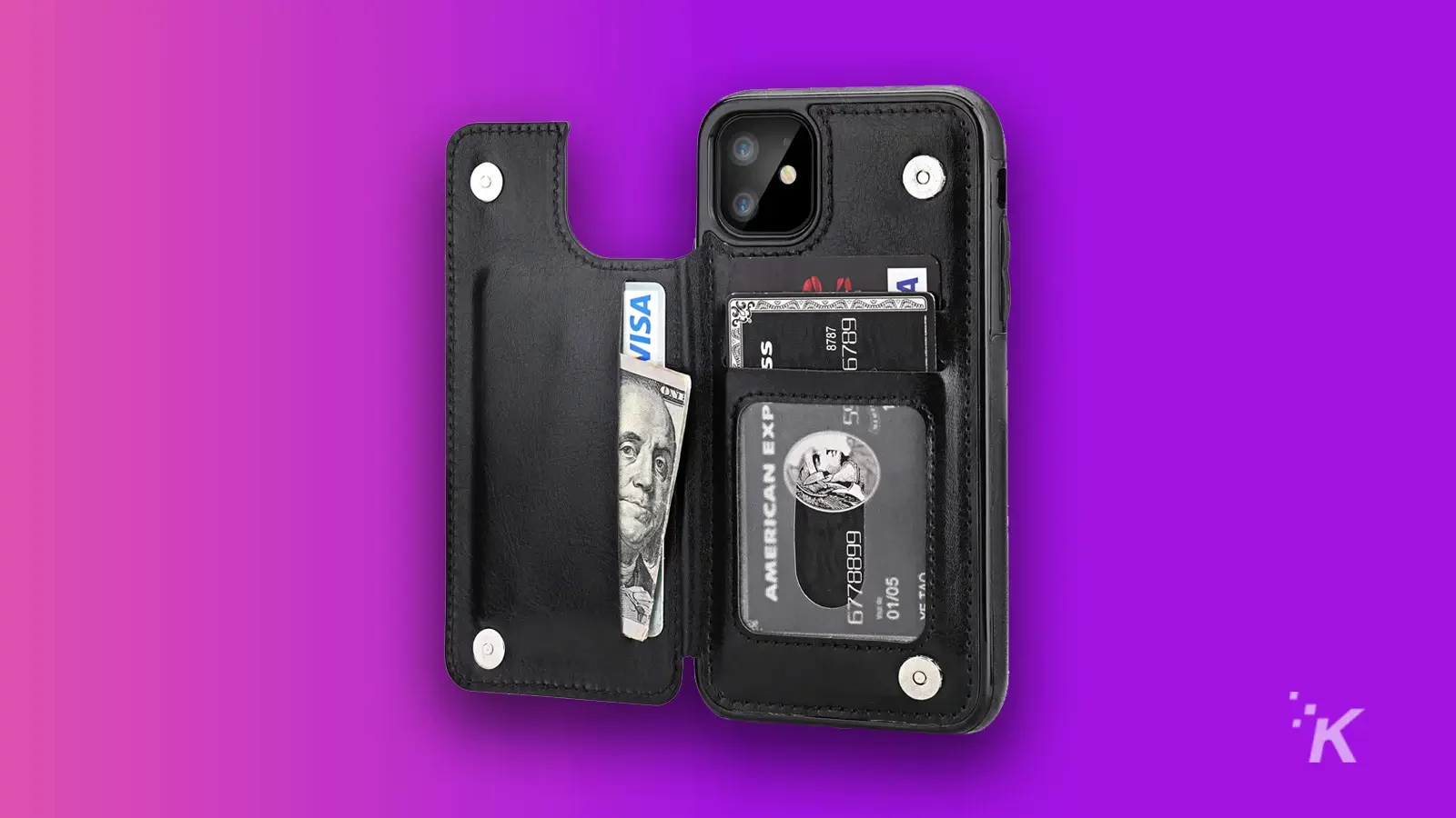 Iphone wallet case