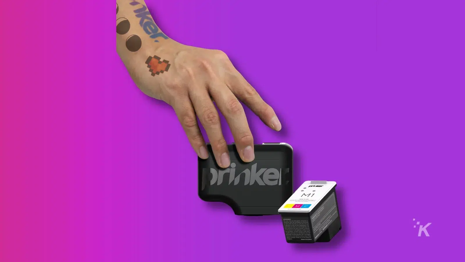 Prinker's Awesome Tattoo Printer Inks You Instantly, But Not Forever |  Digital Trends