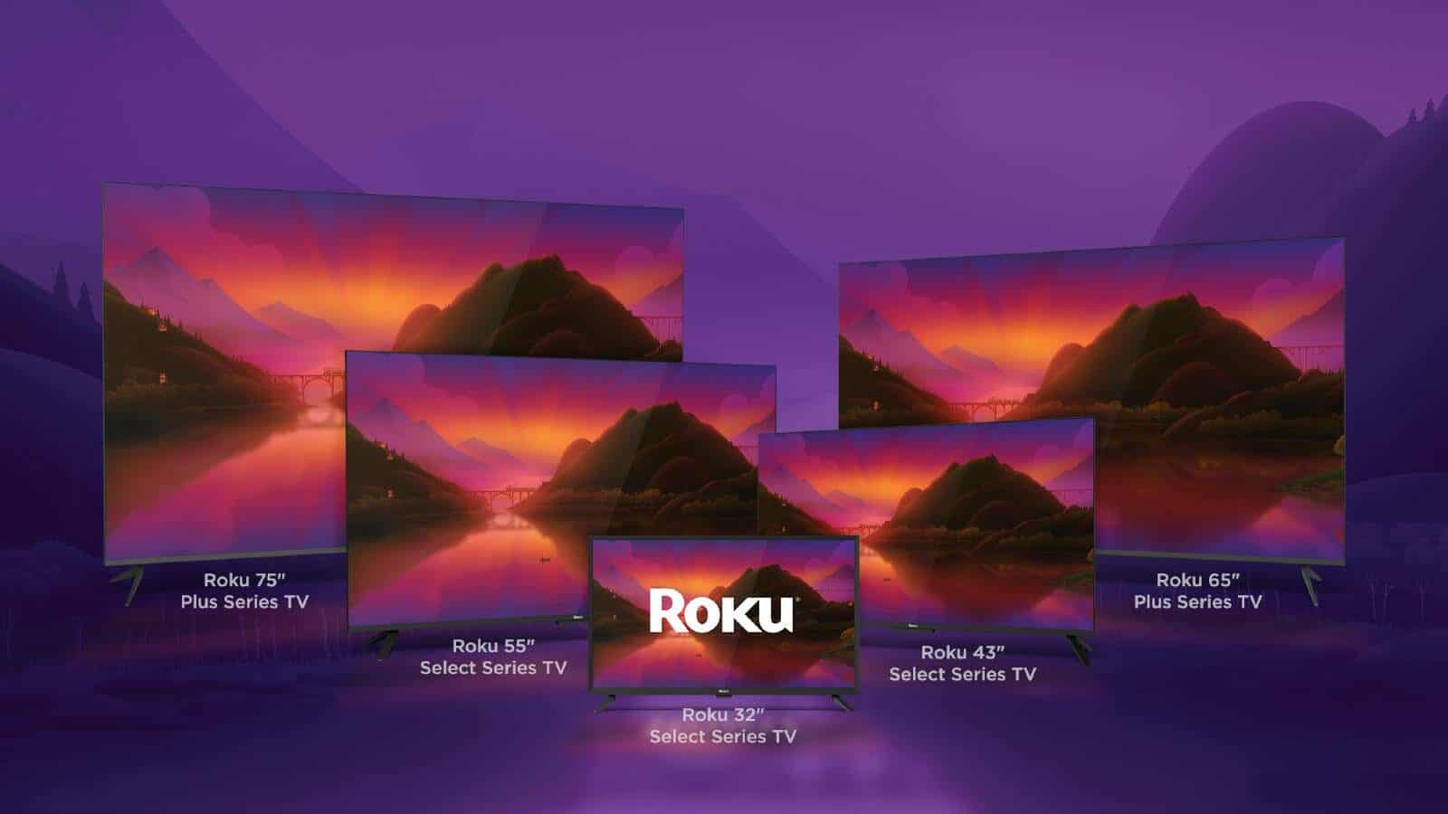 Roku's first line of tvs