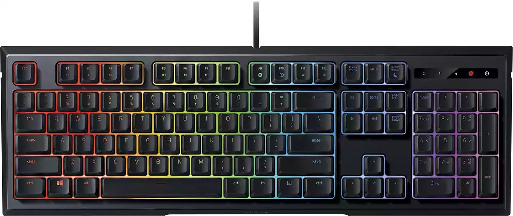Razer – ornata chroma wired mecha-membrane gaming keyboard with rgb