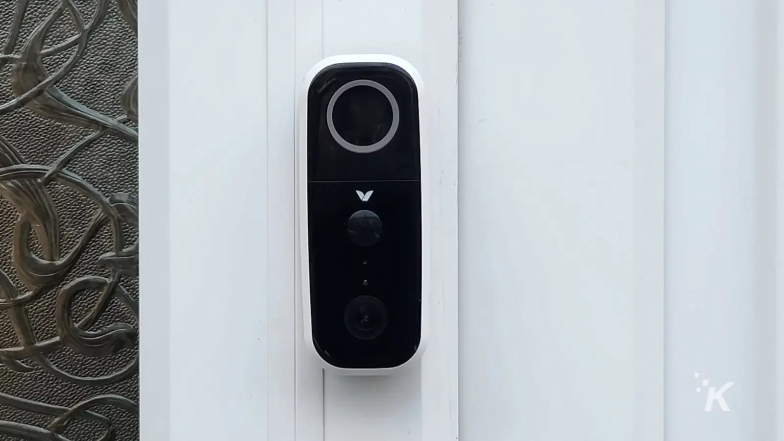 Adobe video doorbell outside