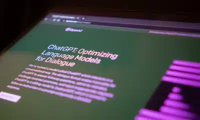 ChatGPT on laptop