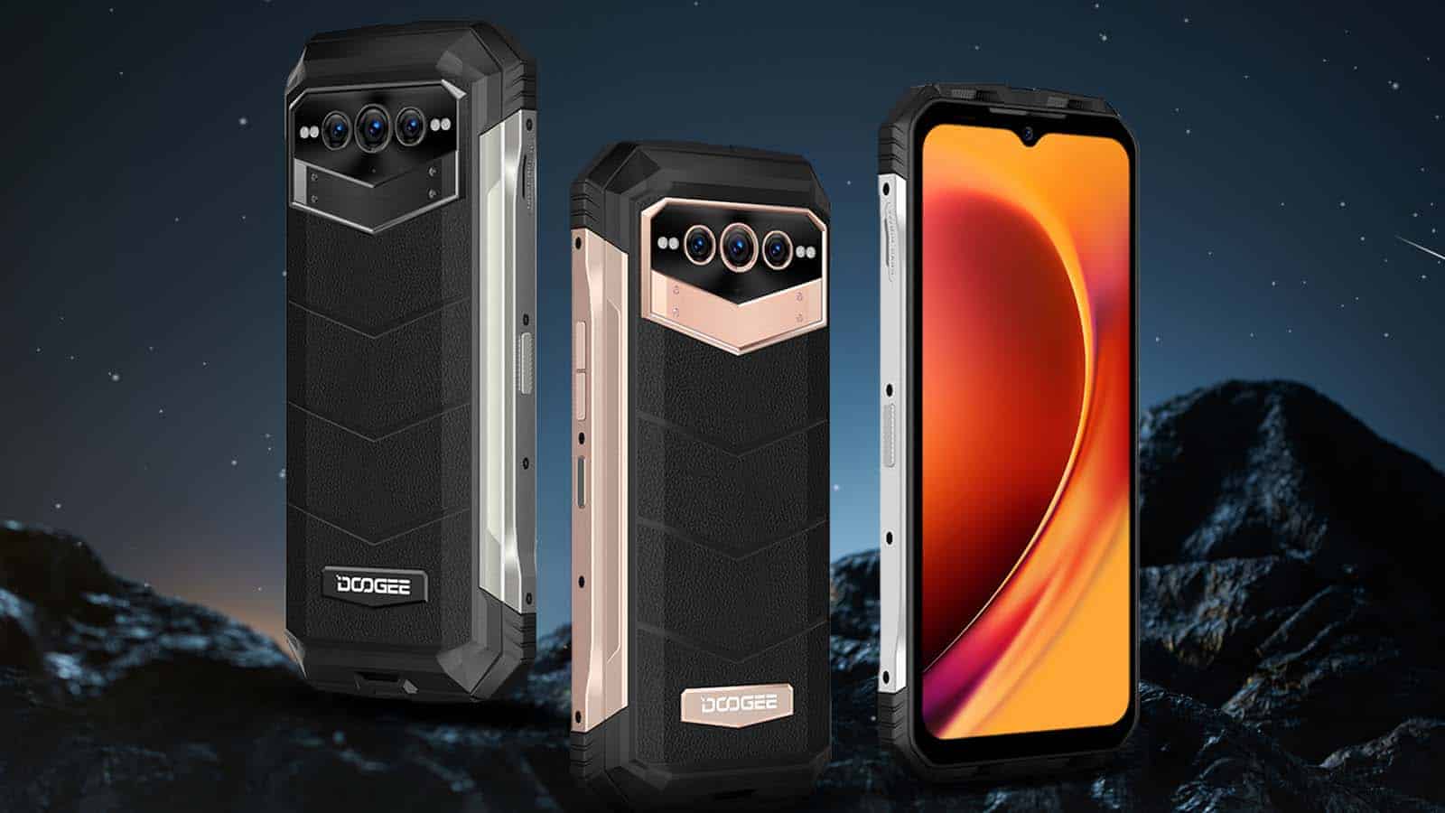 22000mAh DOOGEE V Max 5G IP68 Smartphone 6.58 120Hz Dimensity