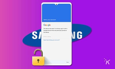 PassFab Samsung phone with lock