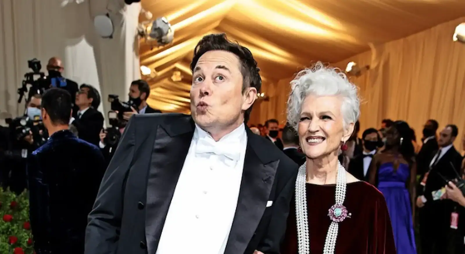 elon musk embarrassing his mother