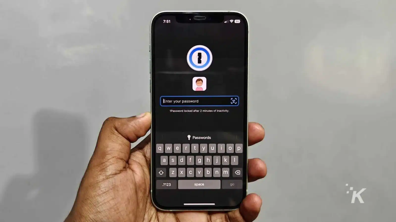 The graphical user interface interacts with the application.
