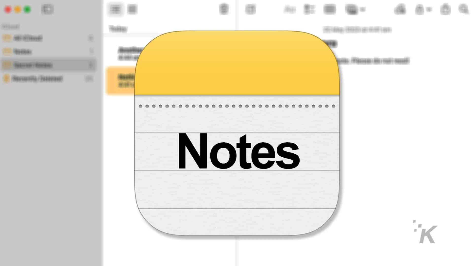 apple notes icon