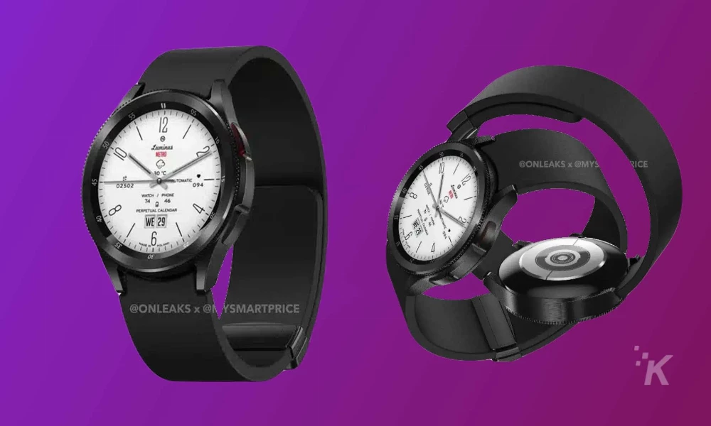 Samsung Galaxy Watch 6 Classic leak reveals rotating bezels KnowTechie