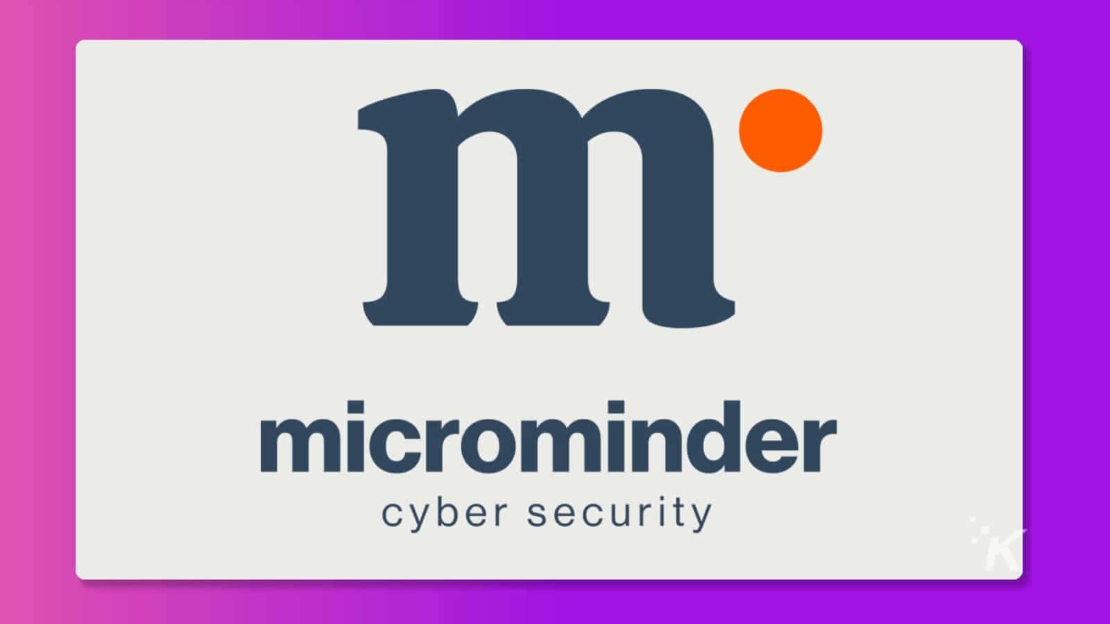 Microminder cybersecurity Logo