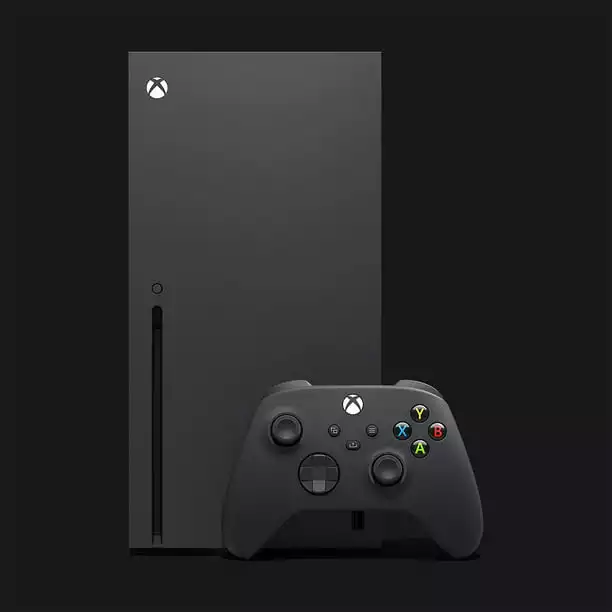 Xbox series x video game console