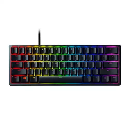 Razer huntsman mini 60% gaming keyboard