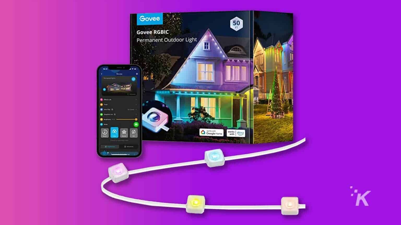 Prime Day; Govee Permanent Outdoor lights are down to their lowest, 30 off