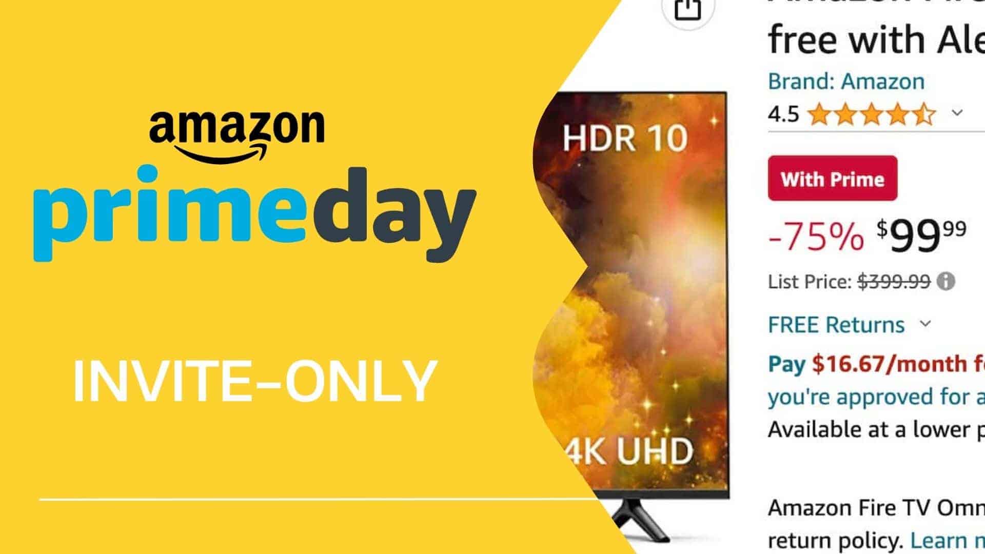 Invite-only deals give  Prime Day a new twist, with