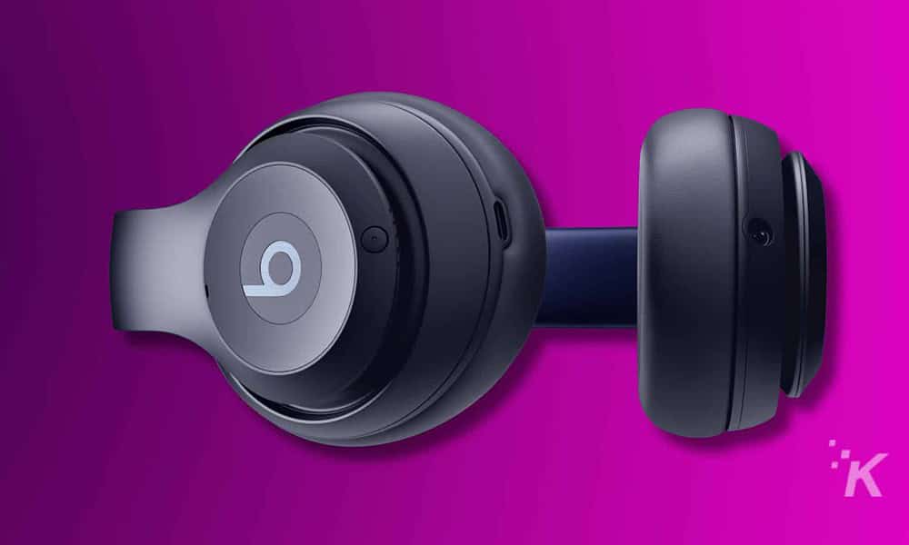 The headphones are being used.