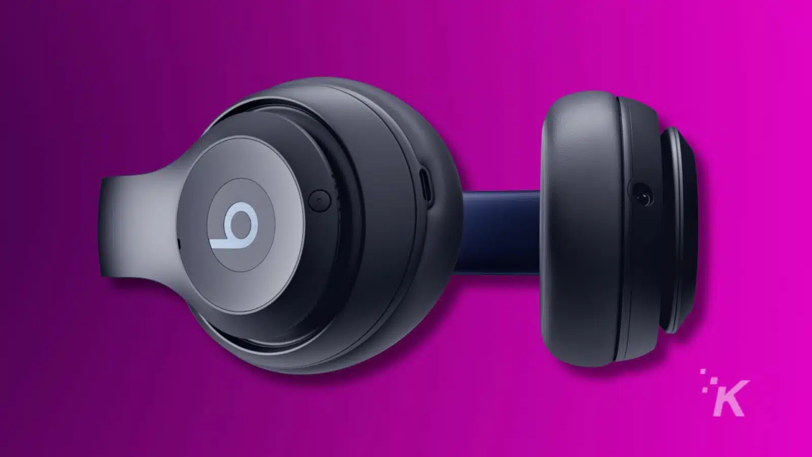 The headphones are being used.
