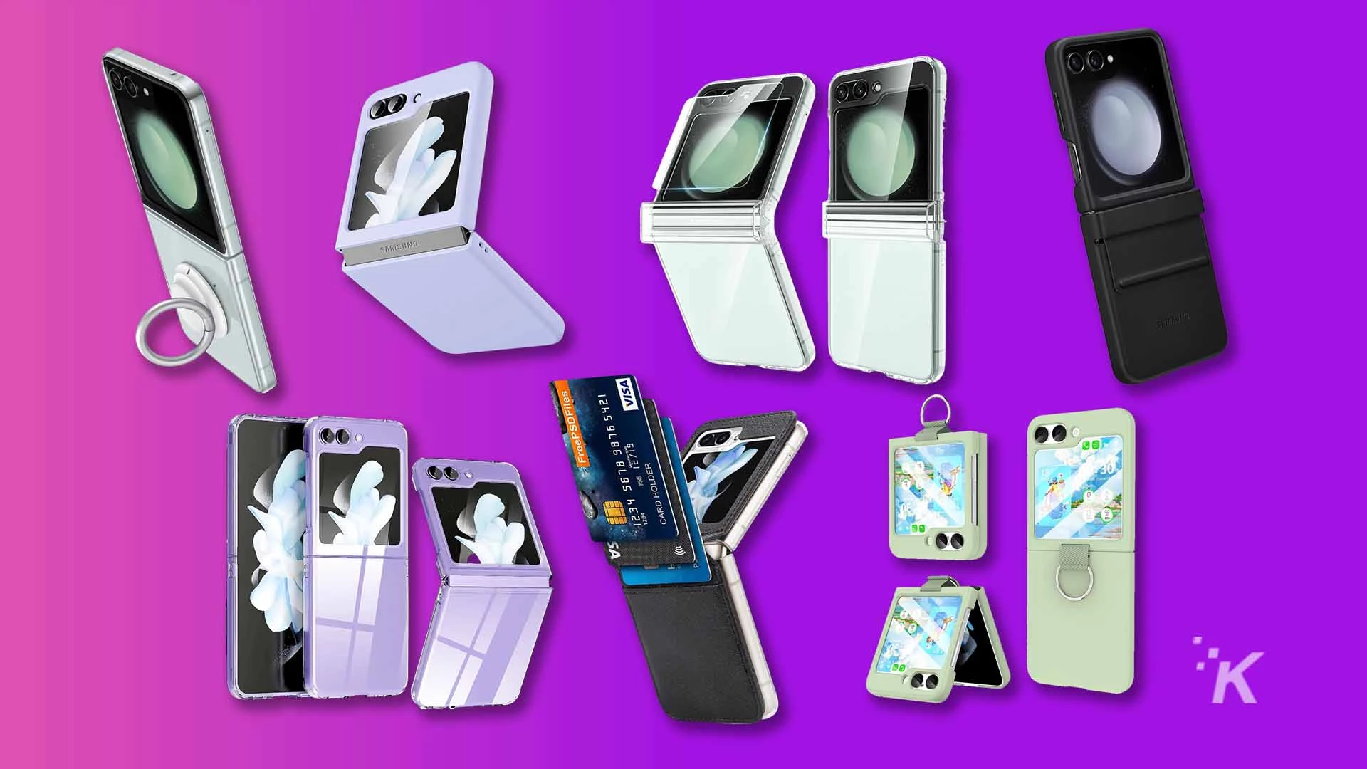 A group of cell phones is being used.