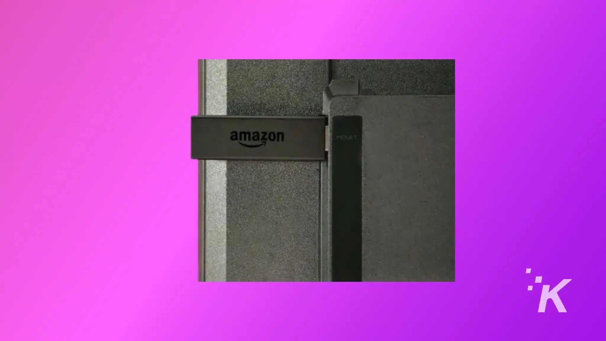 A image showing amazon firestick on the background
