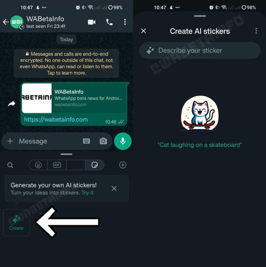 WhatsApp is Working on AI Generated Stickers 