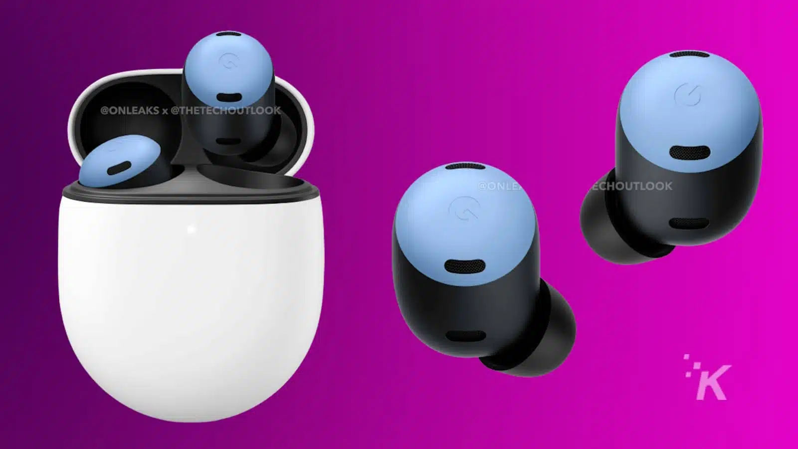 Google Pixel Buds Pro Bay Blue colorway