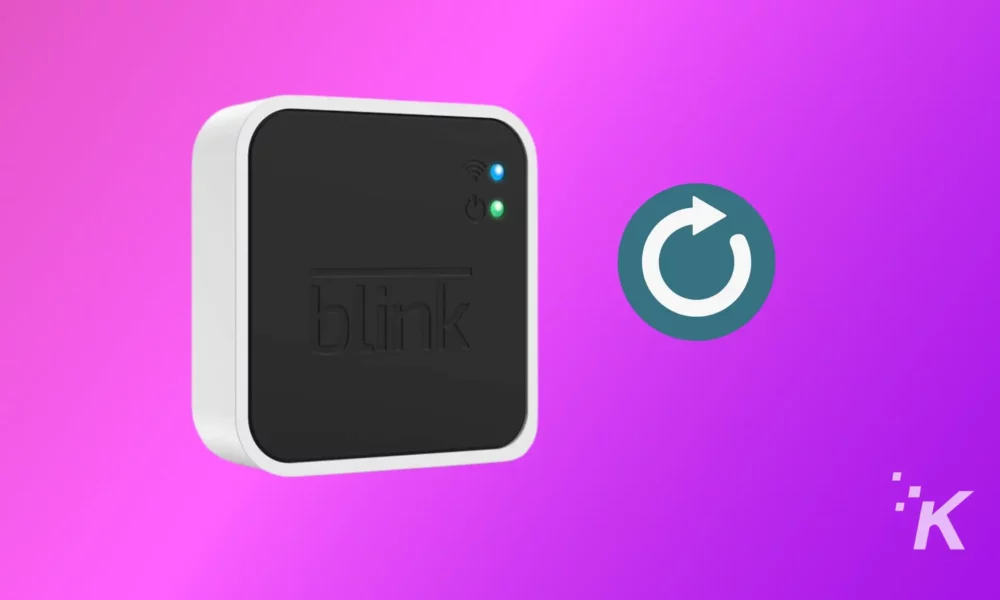 blink sync module 2 reset button